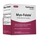 Fairhaven Health Folate and Myo Inositol Powder for Women - 1 pe zi, Female Fertility Supplement, Ovarian Health and Egg Quality - 2000 mg Myo-Inositol and 333 mcg Methylfolat 