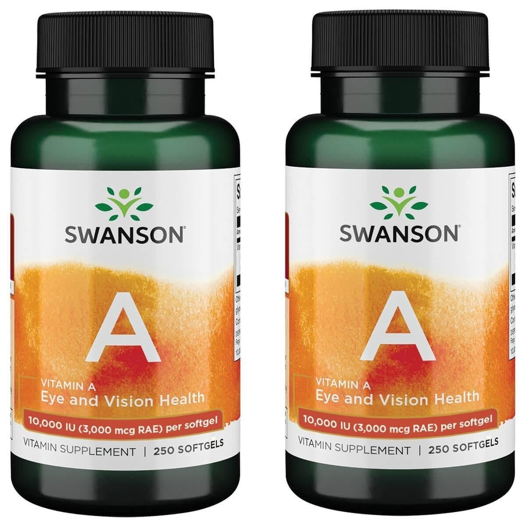 Swanson Vitamina A 10000 UI (3.000 μg RAE)