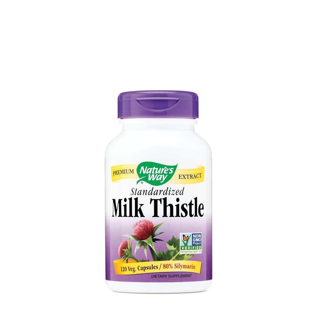 Naturas Way Milk Thistle Standardizat, 120 Conte