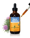 Herb Pharm Milk Thistle Seed Extract pentru suport funcţie hepatică - 4 Ounce (DMILK04)