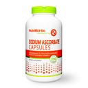 NutriBiotic - Ascorbat de sodiu Buffed Vitamina C capsule, 250 Ct 