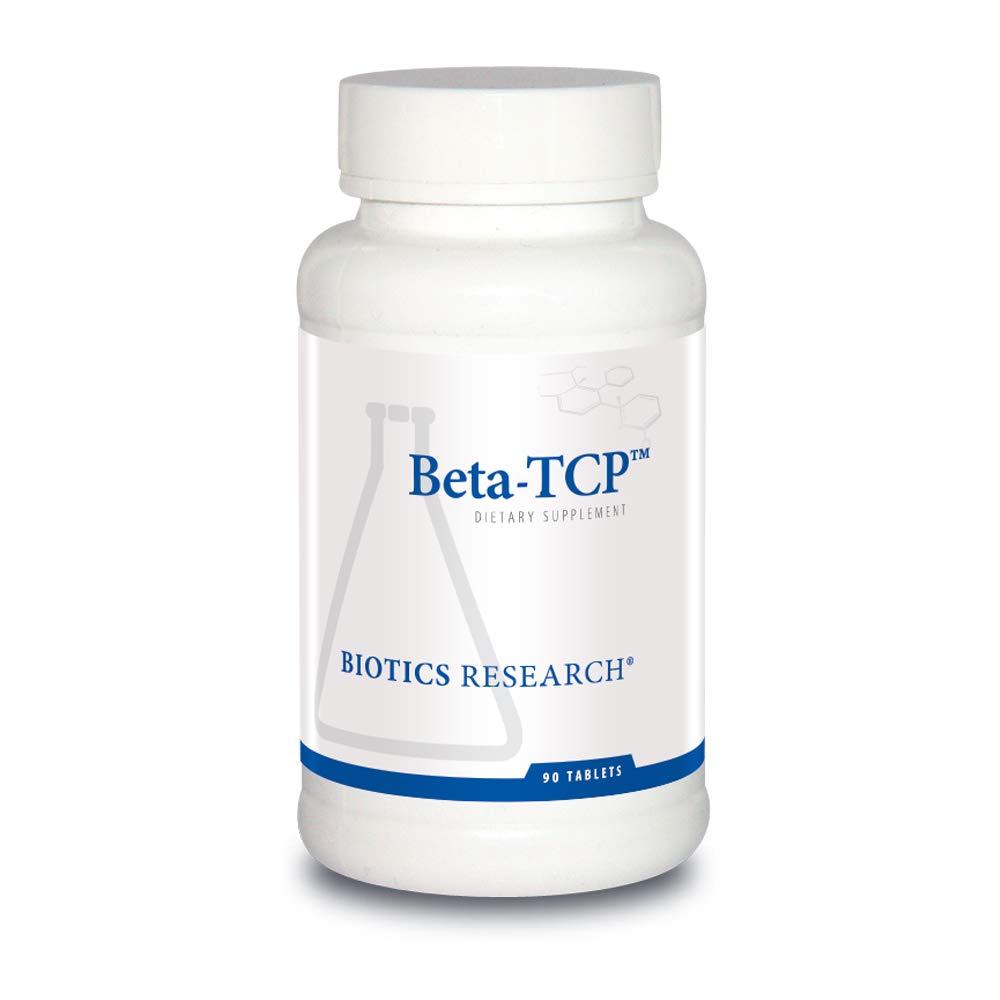 Biotice de cercetare Beta TCP - Suport nutriţional natural pentru producţia de bile, funcţia ficatului, SIDA în Digestia grasă şi Colesterol sănătos - Provizii Betaine Organic Beet Concentrat - 90 comprimate