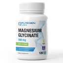 Magneziu Glycinate 500mg [High Potenty] 120 Veggie Caps, Chelated for Superior Sugestie 