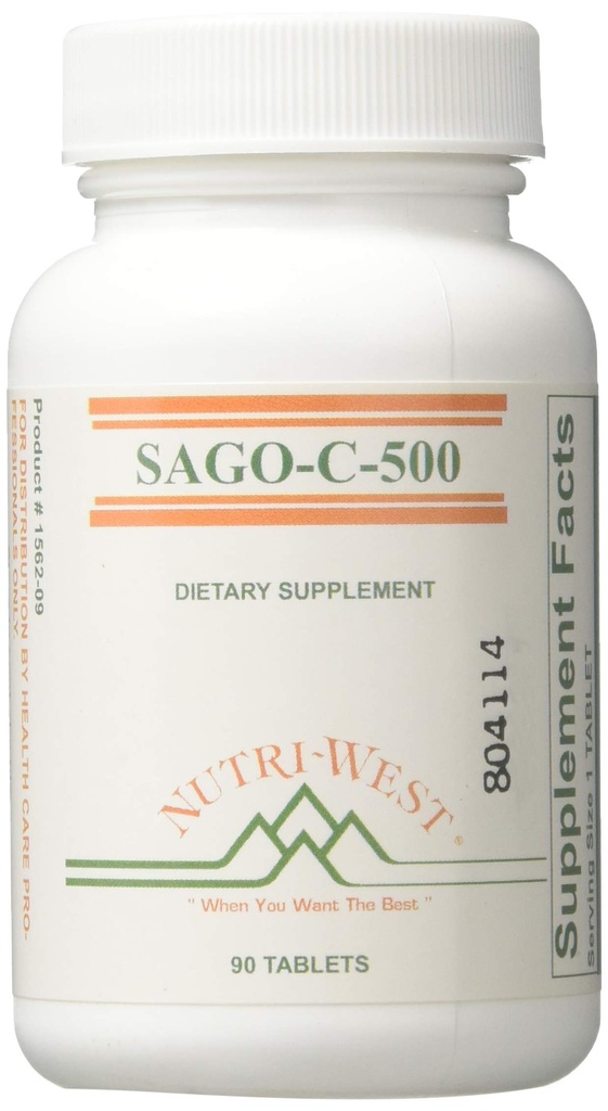 Nutri- West - Sago-C-500 90 Comprimate