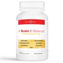 Echilibrul cerebral B: Multivitamine metilate - Formula de neuroechilibrare a complexului B metilat - Methylfolat suportă starea de spirit. Minte. Memorie - 60 capsule Vegan