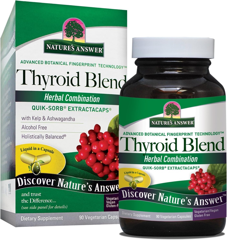 Nature's answer Tiroidal Complete Blend Capsule vegetariane 90 Conte 