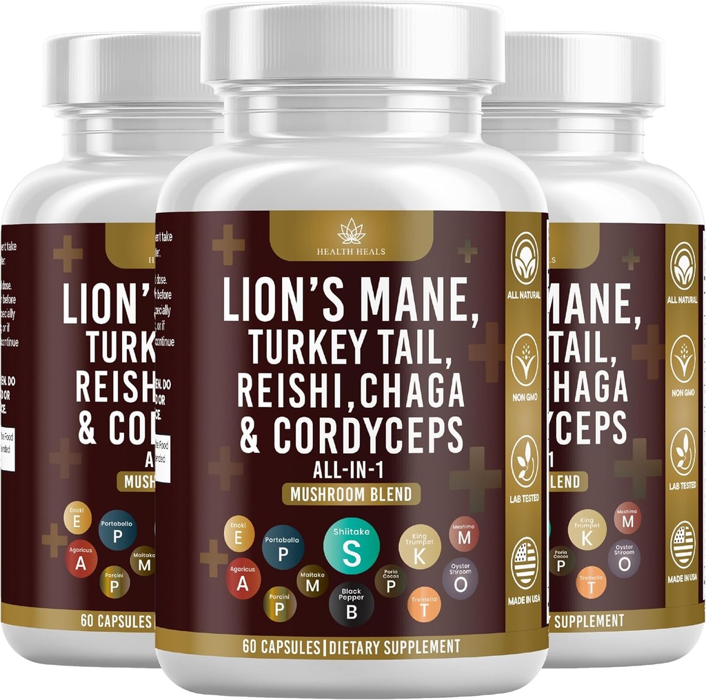Cordyceps Chaga Marshmallow Root - 180 Count