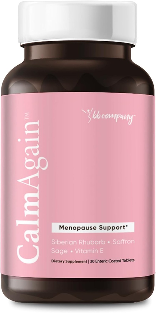 BB Companie CalmAgain for Menopause Anxiousness, Mood Balance for Women 