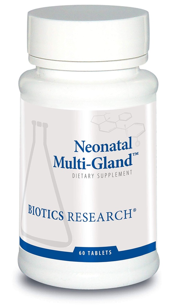 Biotics Research Neonatal Multi-GlandTM Mixed Organs and Glandular Concentres, Broad Spectrum Terapia, Spleen, Heart, Pancreas, Rinichi, Creier Ficat, Adrenal, Thymus, Pituitary sau Hypotalamus 60 Tabs