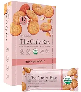 Truvani Plant based Snack Snickerdoodle Snickerdoodle 12 Pack 