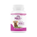 Health Extensie Lifetime Multivitamine şi Minerale tablete pentru câini şi căţeluşi, 180 comprimate - Immune, Digestion, Suport Comun, Haină & Skin Health