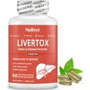 FicatTox - Advanced Liver Detoxifiere & Cleanse Formula - Herbal Liver Support with Milk Thistle, Turmeric, Artichoke, Dandelion, Beet & Zinc Ajuta la functia hepatica & Digestion 