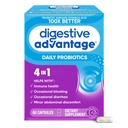 Avantaje digestive Probiotice pentru sanatate digestiva, Probiotice zilnice pentru femei si barbati, Sustine sanatatea curajului, Ocazional Blooting & Diaree, Minor Abdominal Discomfort, & Immune Support, 60ct Capsule