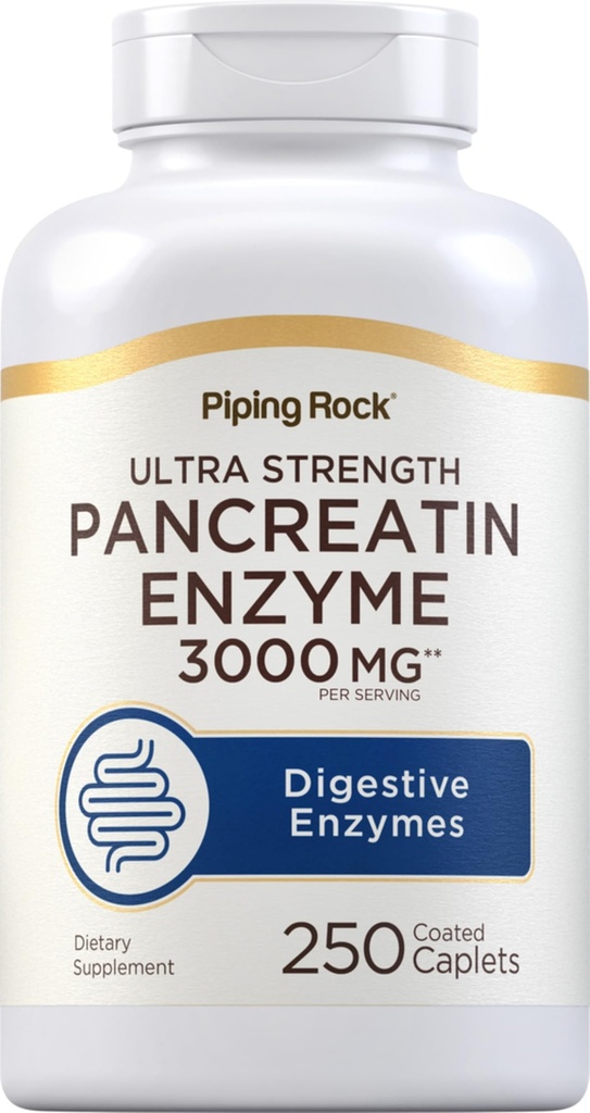 Piping Rock Pancreatin Digestive Enzime 