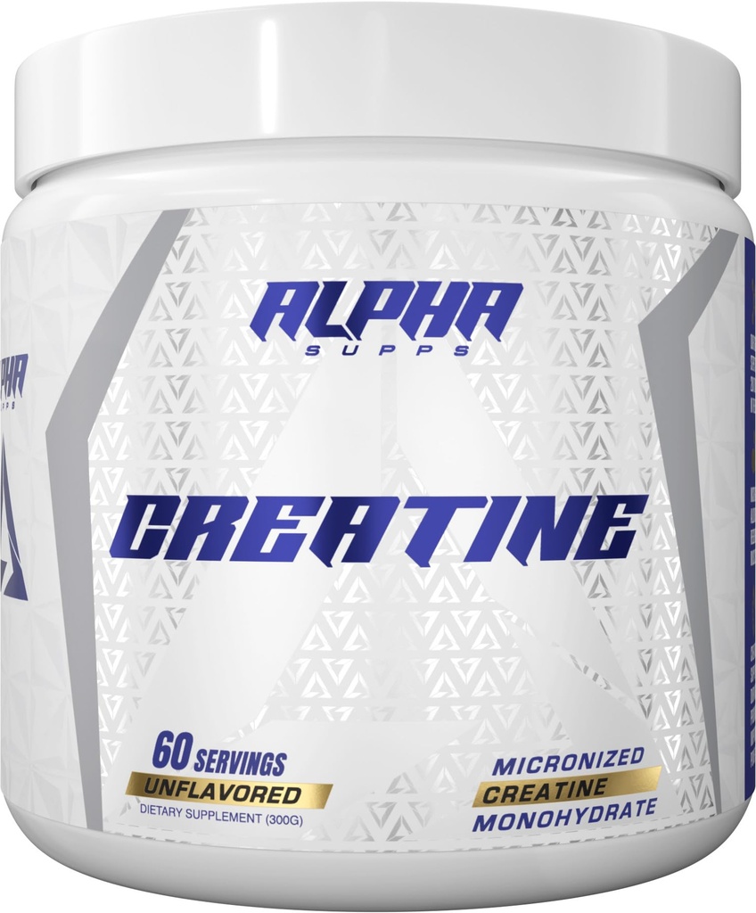 Alpha Supps - Alpha Creatina Monohidrat pulbere sustine cresterea musculara 