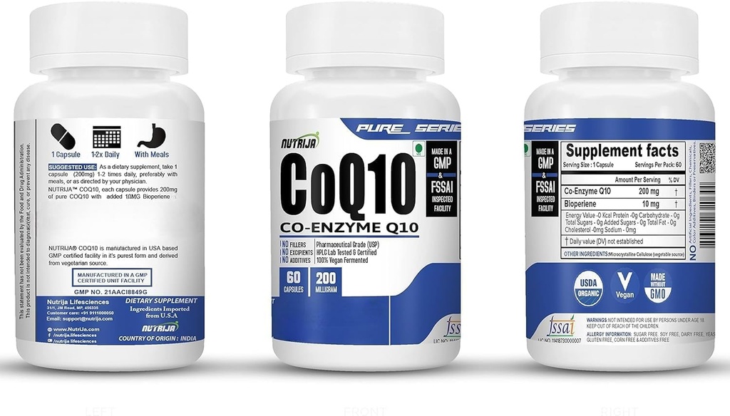 COENZIME Q10 (COQ10) 50MG - (120 capsule)