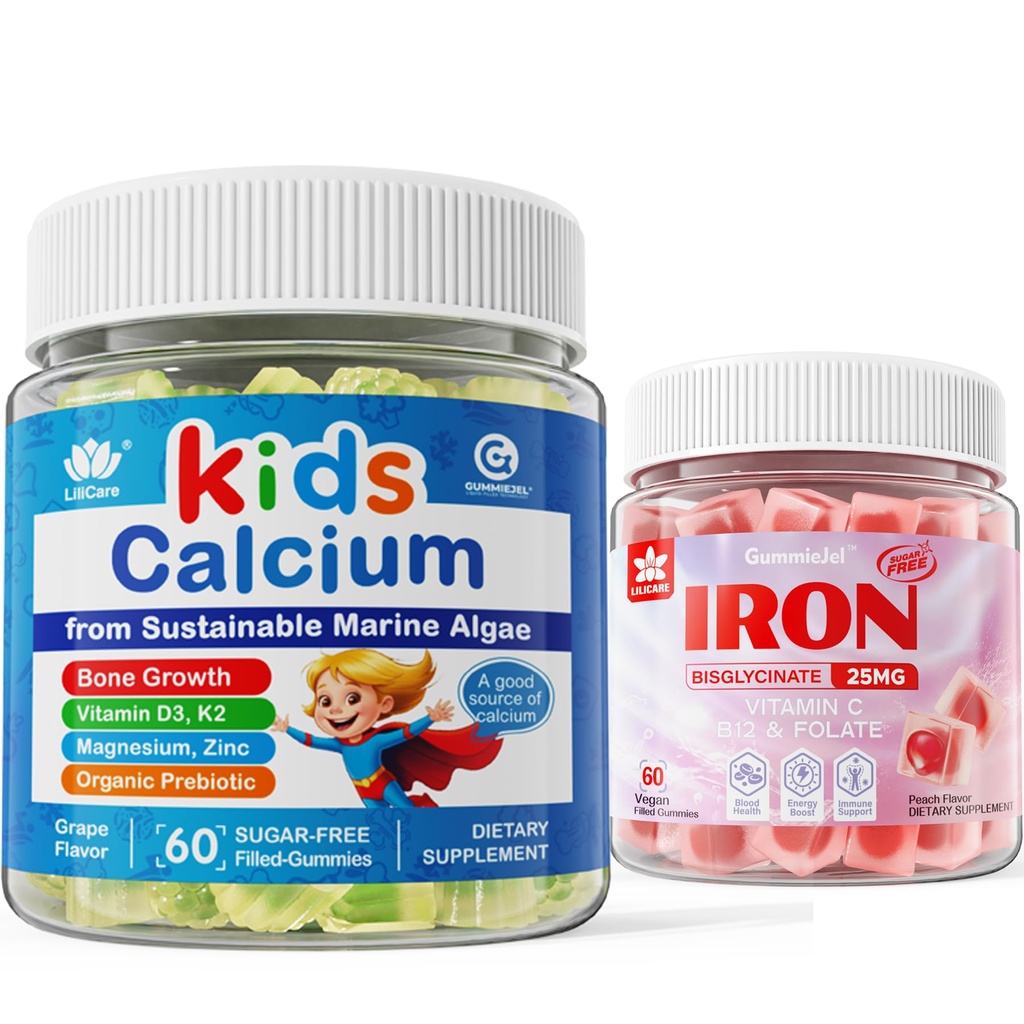 Bundle - Copii Calciu + Vegan Iron