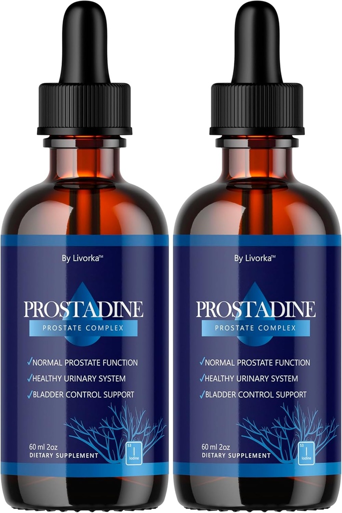 (2 ambalaj) Prostadina picături - picătură oficială Prostadina pentru bărbaţi, Protadină Recenzii, Protadină Supliment, Prostadine Natural Liquid Support, Prostadine Drop Formula, 2 flacoane pentru 2 luni