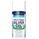 Gel de argint coloidal, Burn and Wound Care cu Aloe Vera - 30ppm pH Formula echilibrată ajută Soothe Burns, Sores & Eczema - Argint structurat - Made in USA (3.38 oz)
