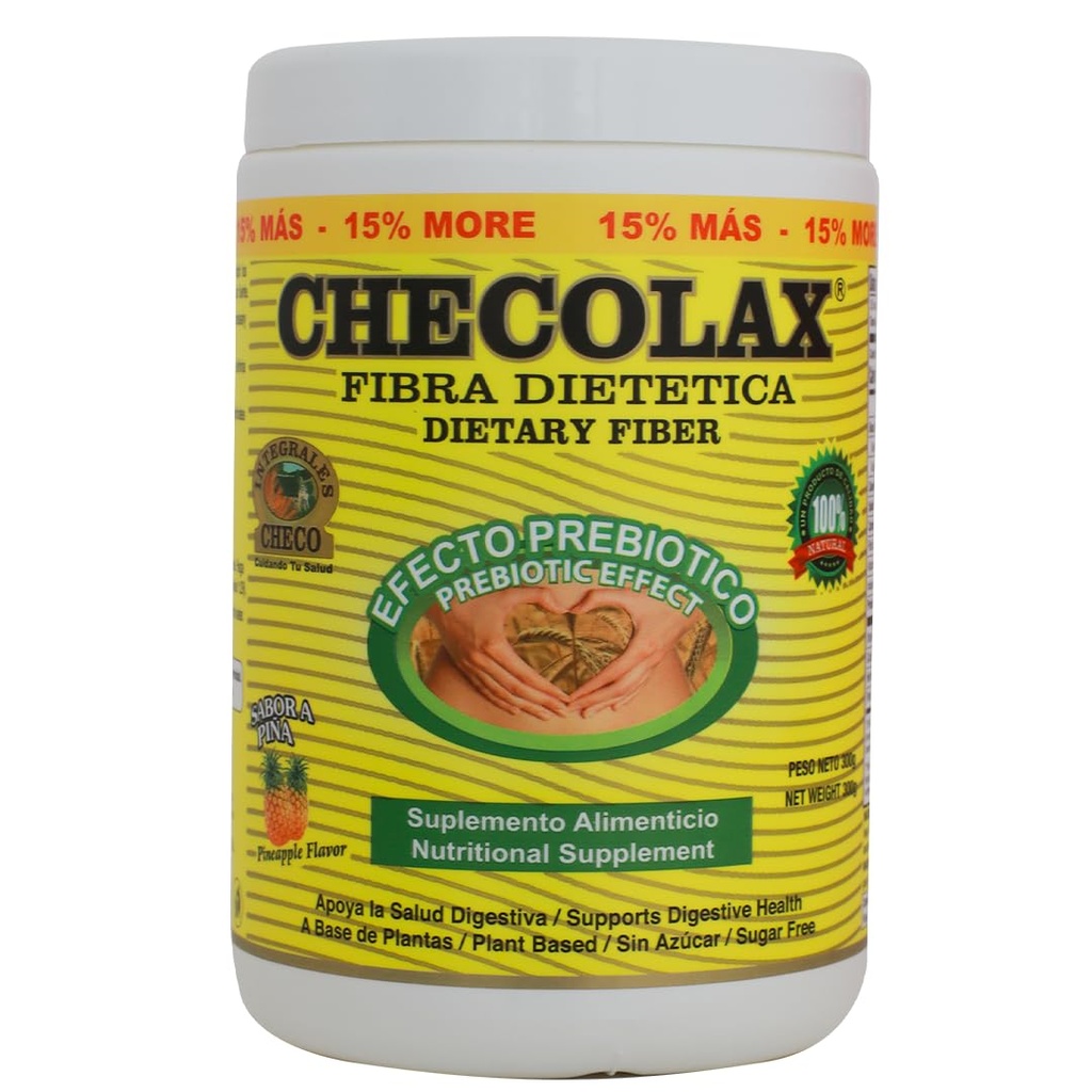Fibra noastră dietetică Alleviates Constipație Natural, Sprijină Regularitatea, Bloating Relief & Gut Health, Sugar Free, Non-GMO, Plant-Based Fibra Boost, Ananas (10,5 oz)