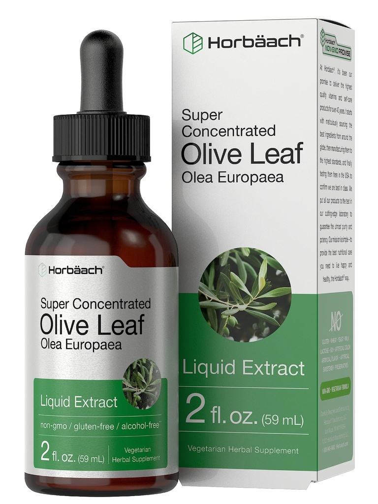 Horbäach Olive Leaf Extract lichid 