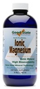 Bun de stat Ionic Magneziu 8 oz - Natural - Nano Sized Mineral Technology - Grad profesional - Suportă reacții chimice și enzimatice sănătoase - 96 Servings (8.1 fl oz)