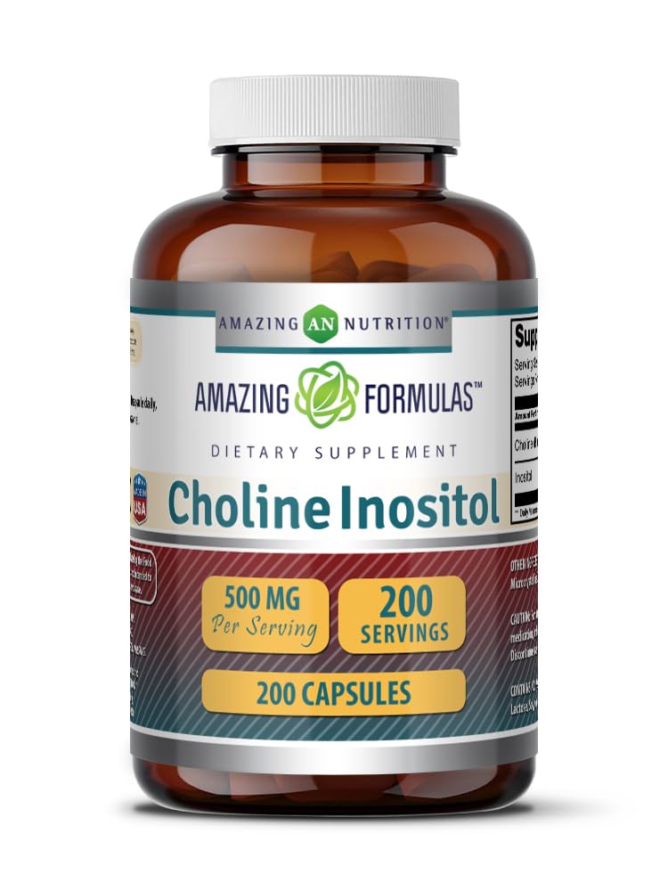Amazing Formulas Choline & Inositol Supliment 