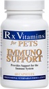 Rx Vitamine pentru animale de companie Suport Imuno pentru câini și pisici - Suport pentru sistemul imunitar - Ajutor pentru funcția cerebrală Oase musculare Stres și îmbătrânire - 60 capsule