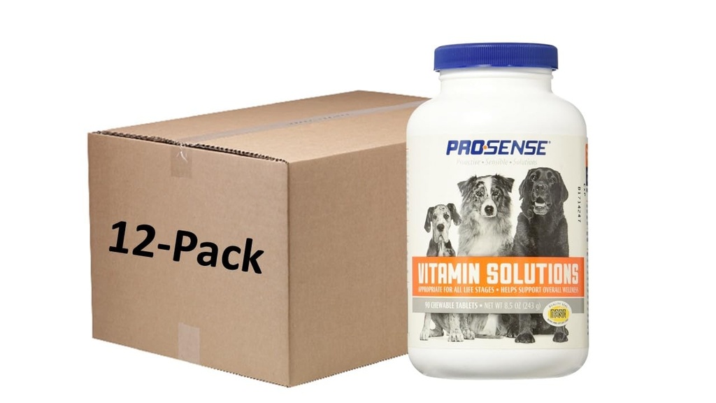 Soluţii ProSense Vitamine Tablete masticabile pentru câini