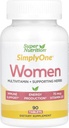 SuperNutrition Pur și simplu One Multi-Vitamina pentru femei, High-Potență, One / Ziua Tablete, 90 Conte