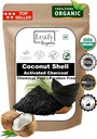 Pudră de nucă de cocos activată - 1 lb / 16 Oz - Albeşte dinţii, Întinereşte pielea şi părul, susţine o mai bună digestia