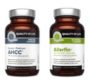 Calitatea vieții Imun sănătate Bundle - Featuring Kinoko Platinum AHCC 750mg și Allerfin