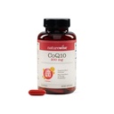 NatureWise CoQ10 200mg Softgels, Ubichinonă de mare potențial - Coenzima Q10 Supliment - Antioxidant pentru sănătatea inimii + Energie - Vegan, non-GMO, Gluten-Free - 90 Conte[3-Month Supply]