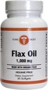 Ulei de in, 1000 mg, 90 Softgels