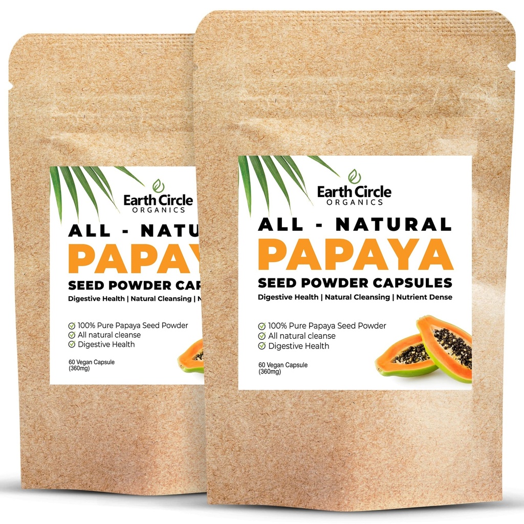 Papaya Seed Powder Capsulele de Pudră de Pudră 