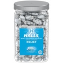 Halls Relief Mountain Mentol Drops de tuse gratuit, picături de tuse vrac, 225 picături