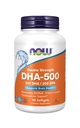 DHA-500, 90 Softgels by Now Foods (Pachet de 2)