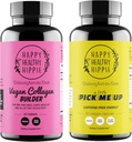 Happy sănătos Hippie ridica-mi pastile de energie naturală & Vegan Colagen constructor