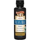 Barlean Organic Lignan Flaxseed supliment lichid de ulei de semințe de in presat rece, 7,230 mg ALA Omega-3 acidi grasi pentru îngrijirea pielii și părului, Vegan & Gluten gratuit, 8 oz