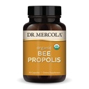Dr. Mercola Organic Bee Propolis, 30 Servings (30 capsule), Supliment alimentar, Sprijină Sănătate respiratorie, Non-GMO, Certificat USDA Organic