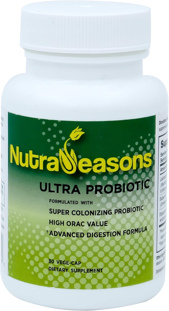 Ultra Probiotic Complex cu Bacillus coagulans, Digestive Multi Enzime, Prebiotic Berries