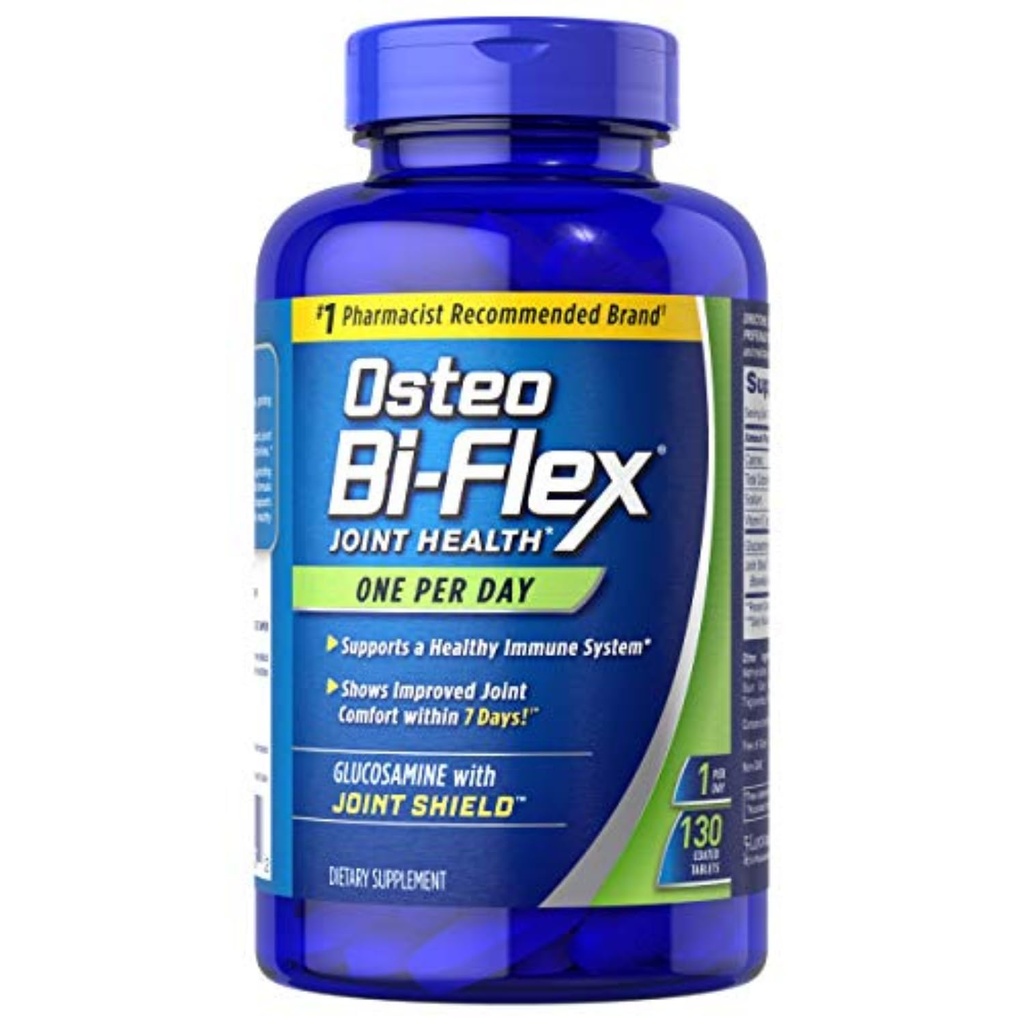 Osteo Bi-Flex Glucosamină cu vitamina D, O dată pe zi cu Osteo Bi-flex, Sănătate comună,130 comprimate filmate, 130 Număr de comprimate