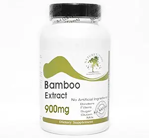 Extract de bambus 900mg ~ 90 capsule - fără aditivi ~ Suplimente de naturie