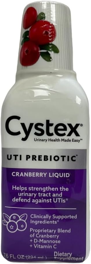 Cystex lichid Cranberry Complex Supliment - 7.6 oz. (3 Pachet)