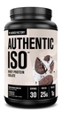 Fabrica Jacked Autentification ISO Grass Fed Whey Proteine Izolate Pulbere - Carb scăzut, Proteină de construcție musculare non-GMO w/Nu Fillers, Recuperare post antrenament, cookie-uri și cremă
