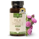 Lignans for Life Milk Thistle Seed Extract Herbal Supliment pentru câini, 100mg - 60 Capsule vegetariene, Canin Ficat Sănătate
