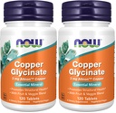 Acum Suplimente, Glicinat de cupru cu 3mg Albion cupru, Promoveaza sanatatea structurala*, 120 comprimate, Lumina gri, Tan (Pachet de 2)