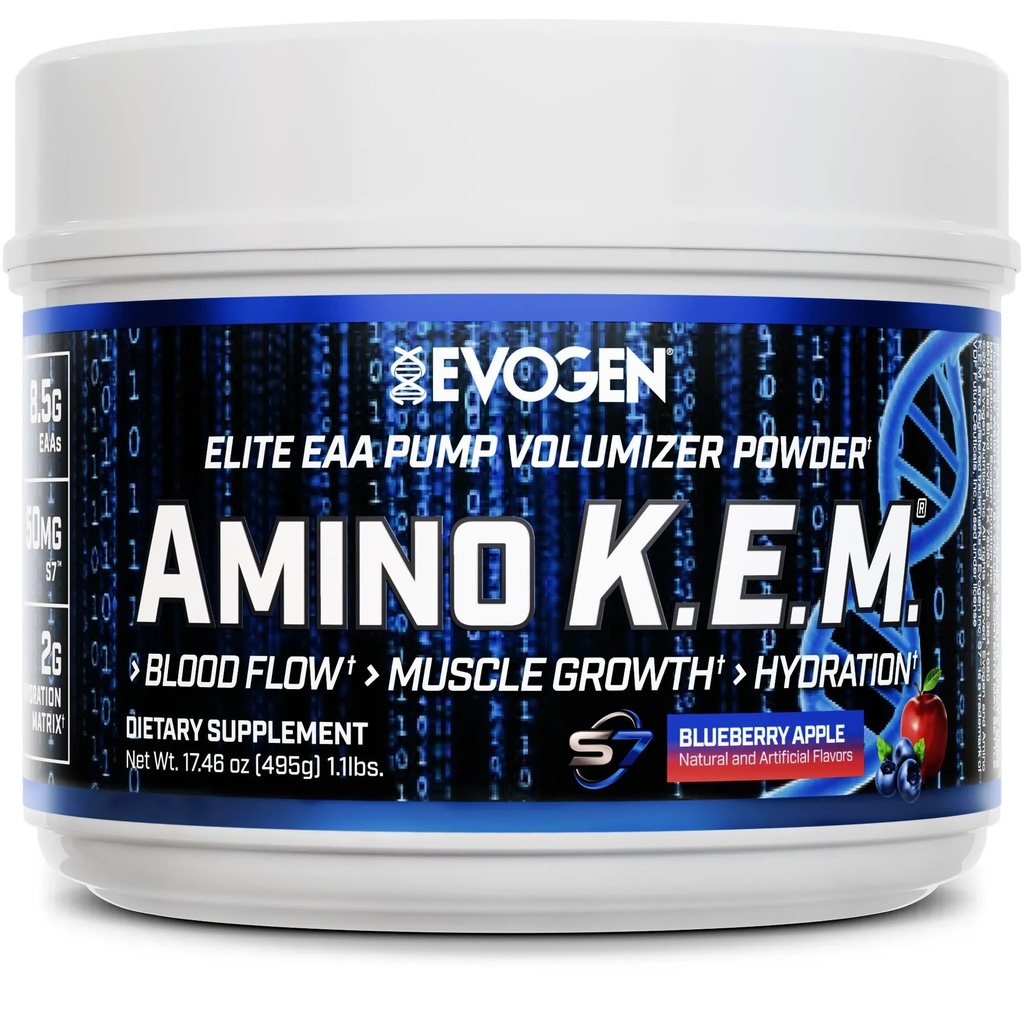 Evogen Amino K.E.M. - EAA & BCAA Pump Pump Volumizer 