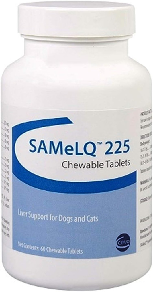 S-Adenosil-225 [SAMe] pentru câini și pisici, 60 comprimate
