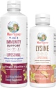 MaryRuth Organics Lysine Liposomal (Snickerdoodle) & Imunity (Ginger Vanilla) 